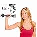 TOSSFIRE Shake Weight for Men Women, 5 lbs Arm Firming Muscle Toning Dumbbell for Weight Loss Arms Shoulder Chest Exercise with New Dynamic Inertia Technology, Bonus Workout DVD Included