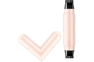 Precision Eyeliner Stamp, Winged Eye End Stamps, Integrated Rotating Eyeliner Stamp Pen, Folding Double Ended Eyeliners Seal 