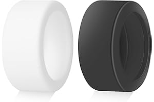 SUPVOL 2 Pack Ring Cover for Oura Ring Gen 4/Oura Ring Gen 3/RingConn Smart Ring, Anti-Scratch Elastic Silicone Oura Ring Case Protector for Men Women Working Out Gym (White+Black, S for 6 7 8 9 10)