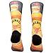 Fireball Whiskey Bottle Print Socks