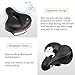 AYAMAYA Bike Seat, Comfortable Bicycle Wide Saddle Seat Universal Replacement Cycle Cushion with Dual Shock Absorbing Ball&Taillight Reflective Tape Extra Padded for Men Womenthumb 2
