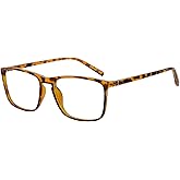 WEMOOTANTS Mens Reading Glasses Stylish Readers Large Lightweight Reader 1.0 1.25 1.5 1.75 2.0 2.25 2.5 2.75 3.0 3.5 4.0