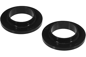 Prothane 7-1706 Rear Upper Coil Spring Isolator Kit Black