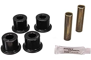 Energy Suspension 3.2124G 1-1/2" OD Rear Frame Shackle for Chevy Pickup , Black