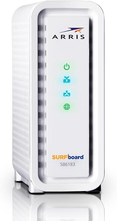 ARRIS SURFboard SB6183 DOCSIS 3.0 Cable Modem 16x4 Channels White Retail