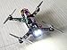 usmile RC Night Flying 12V 1.5W Super Bright RC LED Head Lights Drone LED Light Illuminator for Carbon Fiber Quadcopter Frame Multirotor QAV250 ZMR250 QAV180 ZMR180 FPV Quadcopter(4pcs)