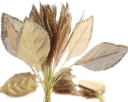 Factory Direct Craft Gold Glittered Star Sprays Package of 6 Pieces