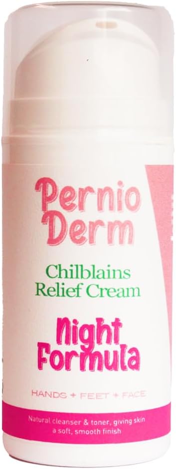 Veil Cover Cream Pernioderm Night Relief Cream 100ml Hands Feet Chilblains