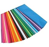 Hygloss 20 Tissue Assortment Bleeding Sheets, 20