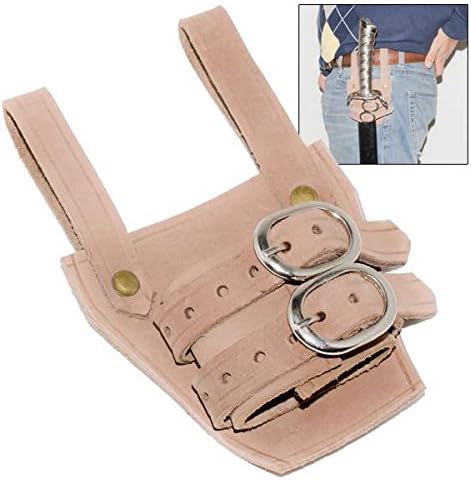 AnyTime Blades Medieval Leather Broadsword & Dagger Frog Universal