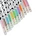 12 Different Colors Cartoon Colored Diamond Tip Gel Ink Pen 0.38mm Smooth Anti Skip