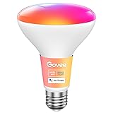 Govee Smart Light Bulbs, 1200 Lumens Dimmable BR30