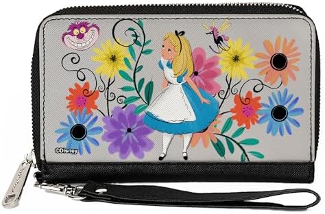 Amazon.com: Loungefly x Disney Alice in Wonderland Flowers AOP
