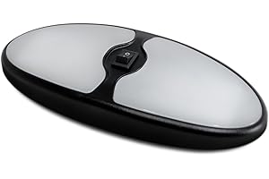 Dream lighting RV Light Interior 12V LED Ceiling Dome Light Fixture with ON/Off Switch for Camper Trailer Boat 7.4 Watt 450 Lumens 3500K 9 inch