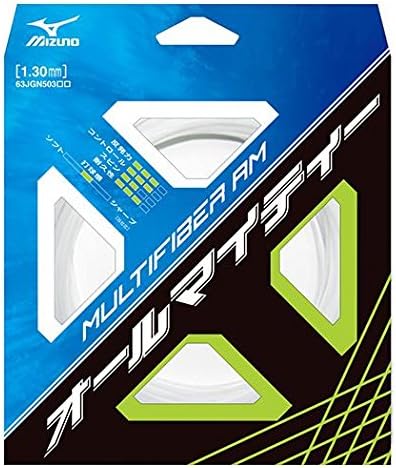 ソフトテニス ガット MULTIFIBER AM 63JGN50301 01:ホワイト
