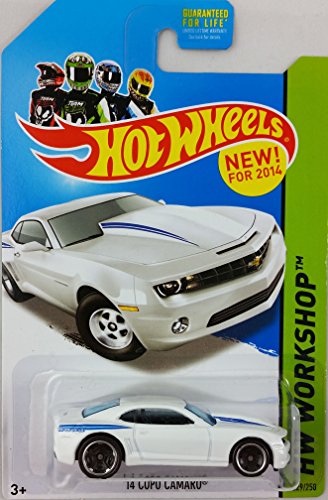Hot Wheels 2014 â€™14 Copo Camaro (white) HW Workshop 229/250