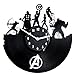 secondlifeforvinyl Avengers Vinyl Record Clock
