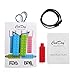 Sensory Chew Necklace Set - 2-Pack (BONUS PENCIL TOPPER + CORD & CLASP) - Chewing Necklace for Girls & Boys - Chewable Jewelry for Teething, Autism, ADHD, Biting, SPD, Oral Motor by coolday