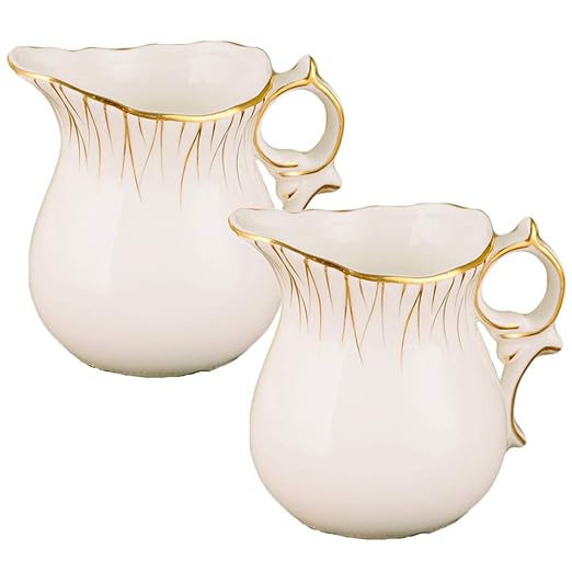 Mejor mini jarra de leche con leche 2PCS 10 oz - Jarra de ...