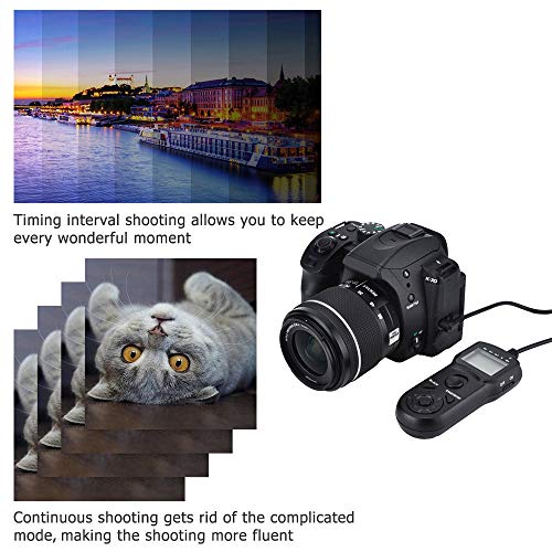 JJC Intervalometer Timer Remote Shutter Release Time Laspe for