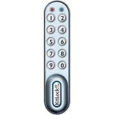 KitLock by Codelocks SL KL1000 Classic SlamKit Locker Lock, Silver Grey
