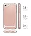 Spigen Neo Hybrid Designed for iPhone SE 2022 Case/iPhone SE 3 Case 2022 / iPhone SE 2020 Case/iPhone 8 Case/iPhone 7 Case - Pale Dogwood