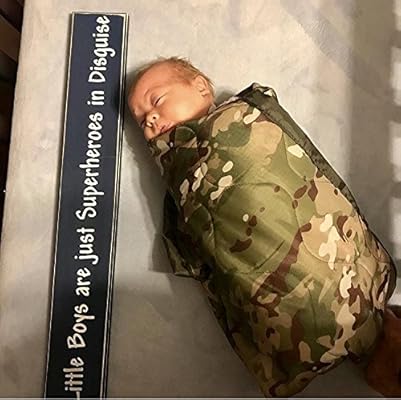 Highspeeddaddy Mini Woobie Military Style Poncho Liner Camo Kids Baby Blanket Multicam Baby Bed Blankets Baby