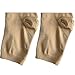 Lingssss Zipper Compression Socks Medical, 2 Pair Toeless Nurse Zip Compression Socks with Zipper Easy on Off 15-20 mmHg for Varicose Veins, Edema, Swollen (Nude, l/XL)