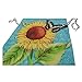 UOOPOO Polyester Fabric Garden Flags Lovely Kitties with Dasies American Hat Fade Custom Banners of Waterproof 12.5 x 18 Inch