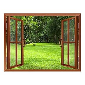 Garden Green Grass Removable Wall Sticker/Wall Mural - 24"x32"