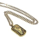Dolovely Fortnite Logo Battle Royale Game Necklace Dog Tag Pendant Necklace