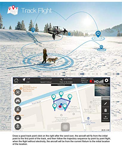 GPS-FPV-Foldable-Quadcopter-Drone-with-1080P-HD-Camera5G-WiFi-TransmissionBrushless-MotorGesturePoint-of-InterestAltitude-HoldAuto-HoverFollow-Me360Flips21-Mins-Flight-Time-Red