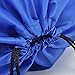 BINGONE Folding Sport Backpack Nylon Drawstring Bag Home Travel Storage Use Royalblue