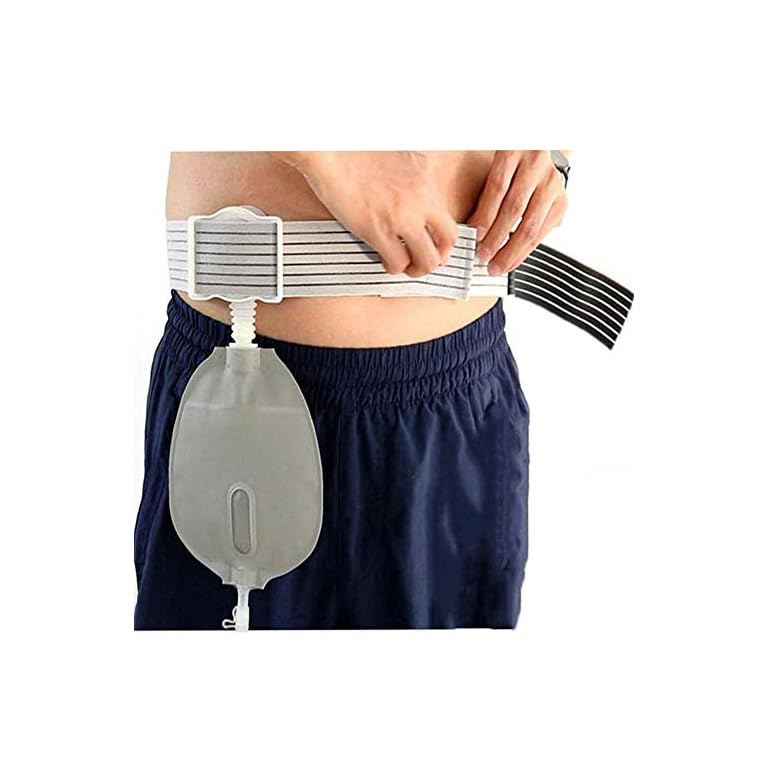 Belt Type Urinary Ostomy Pocket, Ostomy Bags with Closure for Colostomy