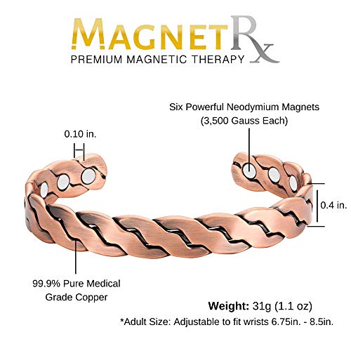 Pure Copper Bracelet Arthritis Pain Relief