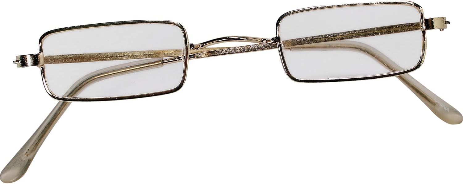 Rubies Official Santa Glasses Square Father Christmas, Adult Costume - One Size Halloween