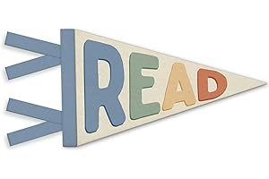 NEFMGEG Boho Classroom Reading Corner Decor, Read Sign Wall Felt Pennants Banners Flags, Boho Colorful Wall Hanging Decor for Classroom Reading Room Library Kids Bedroom Playroom