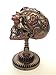 Steampunk Skull on Gear Stand Statue