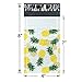 UCGOU Bubble Mailers 4x8 Inch Pineapple Designer 50 Pack Poly Padded Envelopes Small Business Mailing Packaging Self Seal Waterproof Boutique Mail Shipping Bags for Jewelry Makeup Supplies #000