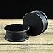 1 Pair Black Soft Silicone Flexible Ear Plugs Gauges