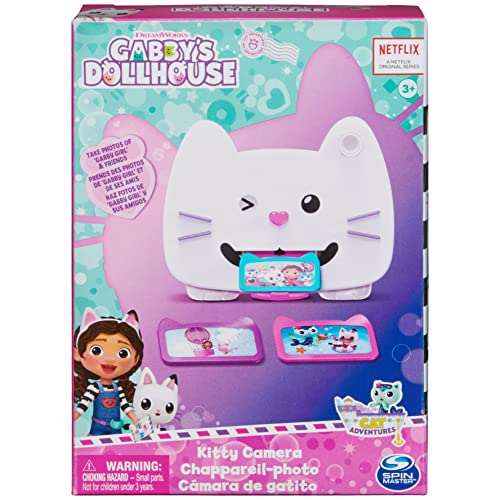 Gabby's Dollhouse, Kitty Camera, Pretend Play Preschool Kids Toys for