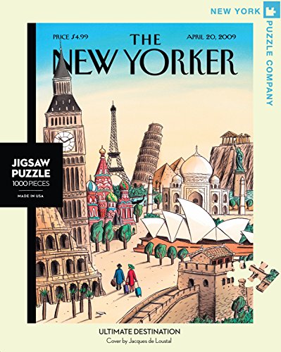 New York Puzzle Company - New Yorker Ultimate Destination - 1000 Piece Jigsaw Puzzle