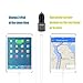 Meagoes Fast USB Car Charger Adapter (4.8A/24W), with Dual Smart Ports Compatible Apple Iphone X/8/Plus/7/6s, Ipad Pro/Mini, Samsung Galaxy S9/S9+/S8/S8+/S7/S6/Note 9/8, LG, HTC, Google, Moto and More