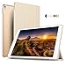 KuGi ipad pro 10.5 case, ultra-thin Semi-transparent Cover Case for Apple ipad pro 10.5 Tablet (Gold)