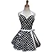 Lovely Aprons Sweetheart Apron (Black)