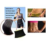 Unisex Hot Neoprene Waist Slimming Fitness Belt by JERN (Sport, Shapewear, Tummy Trimmer Girdle) - Small