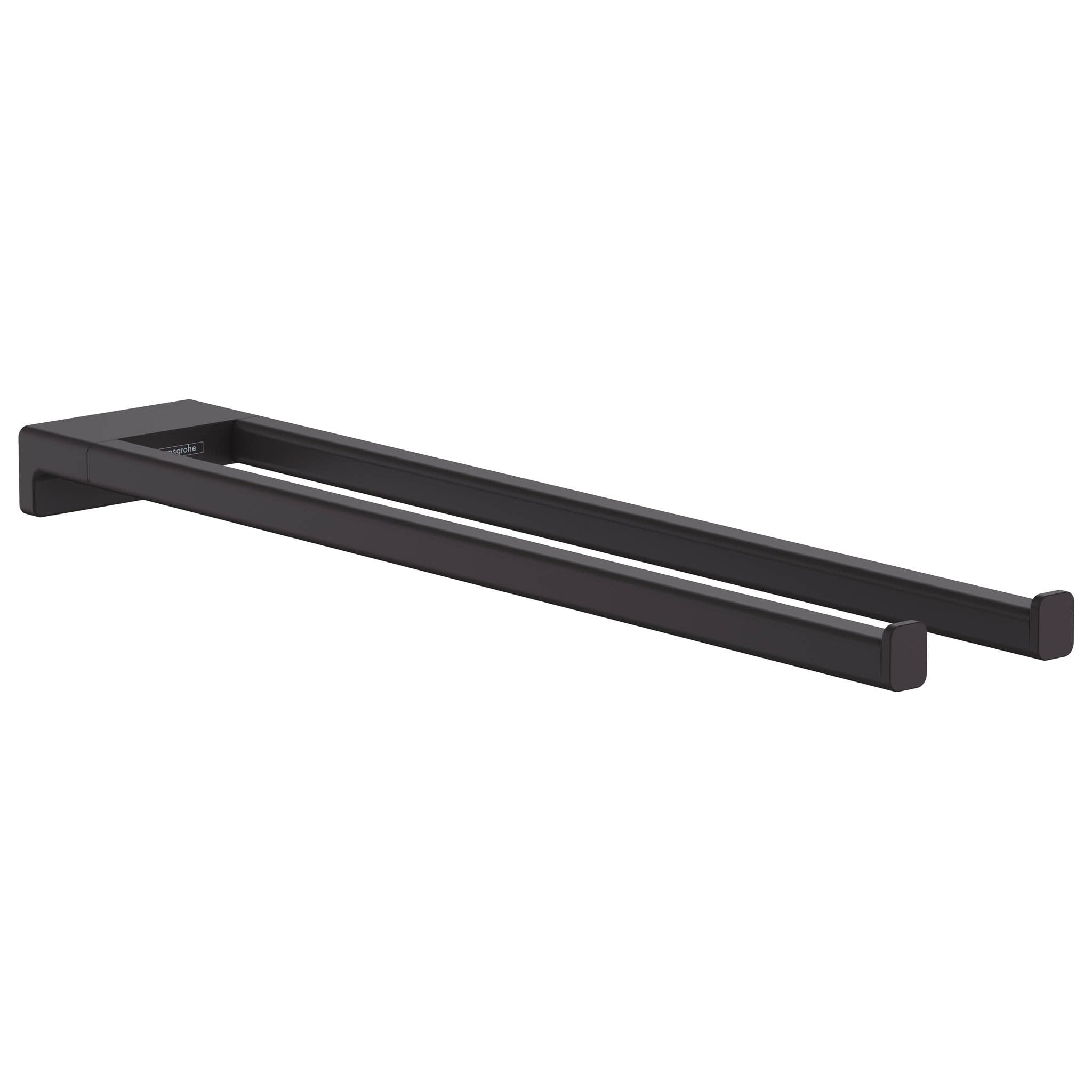 hansgrohe AddStoris Towel holder twin-handle, matt black, 41770670 — image 1