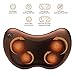 Back Neck Massager Deep Kneading Shiatsu Heated Massage Pillow for Lower Back Shoulder Body Lumbar Foot Car Home Office Travel Use