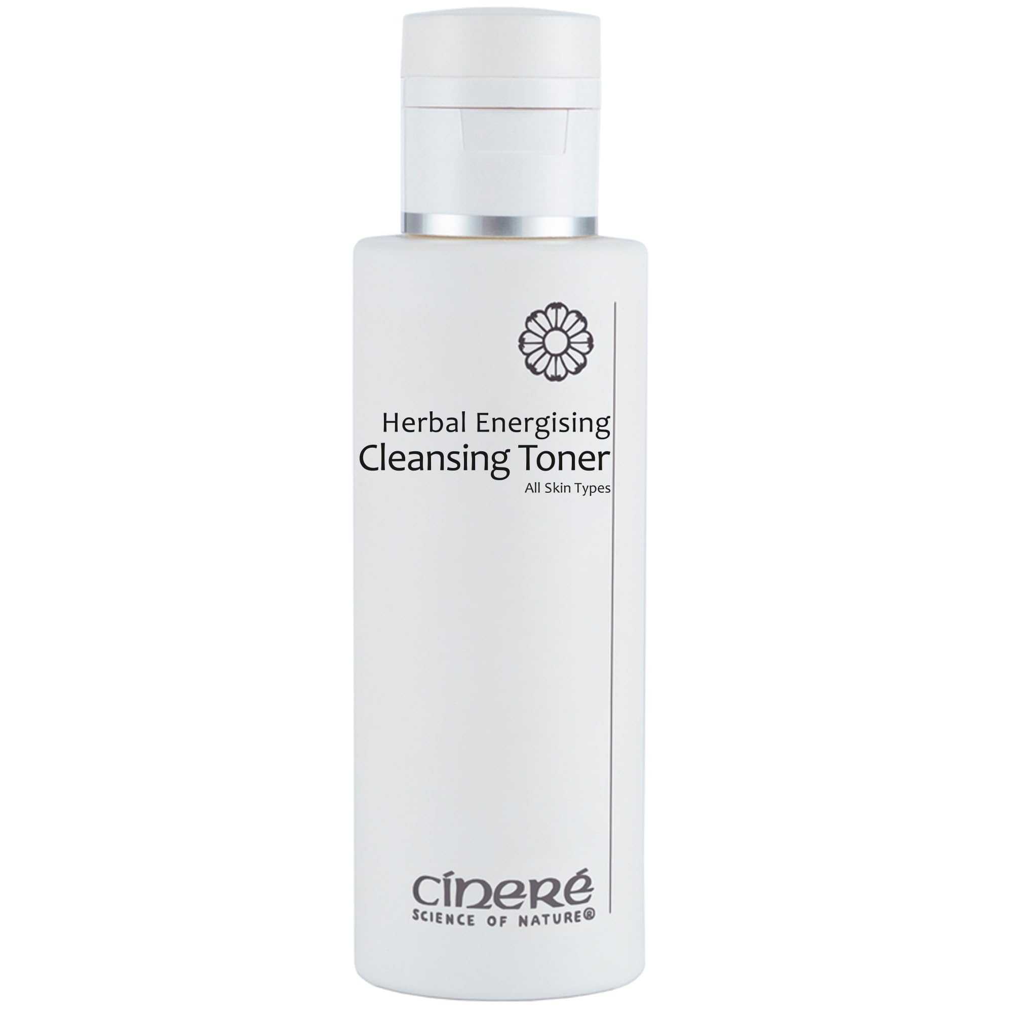 Cinere Herbal Cleansing Toner 125ml | Hydrating Face Toner for All Skin Types | Pore Tightening & Brightening Toner | Gentle Skincare for Sensitive Skin | Chamomile, Rosemary & Mint Extracts