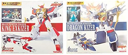 タカラ マスターピース 勇者エクスカイザー キングエクスカイザー ドラゴンカイザー グレートエクスカイザー セット ロボット 子ども向けフィギュア おもちゃ Amazon